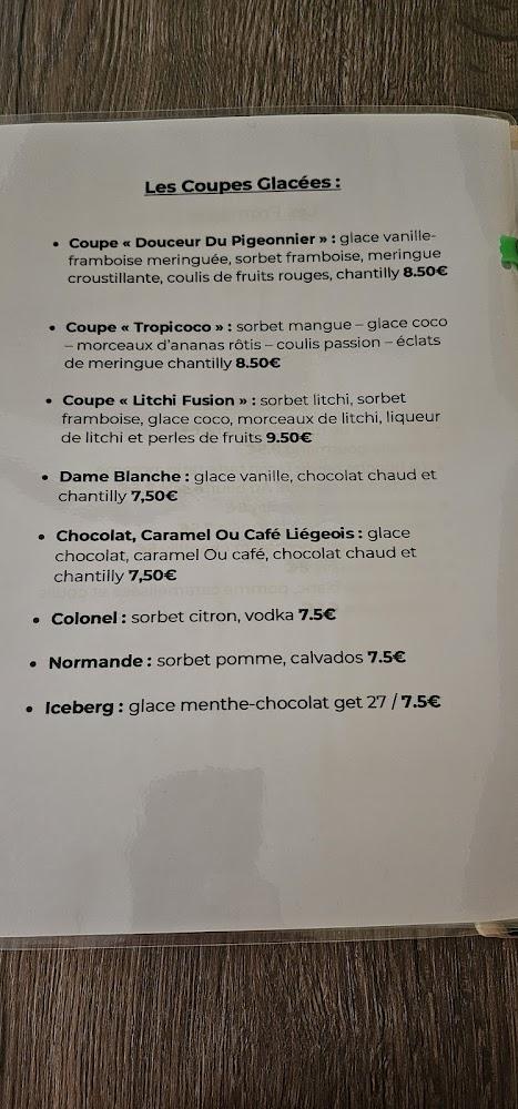 Le Pigeonnier - Menu Image 4